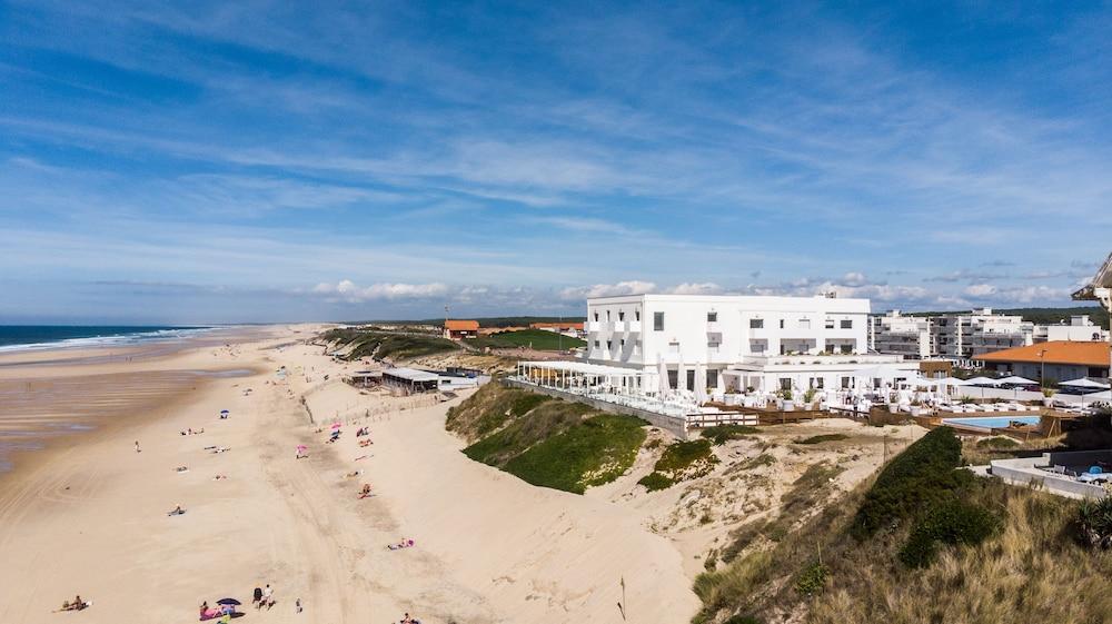 Le Grand Hotel De La Plage Biscarrosse-Plage Esterno foto