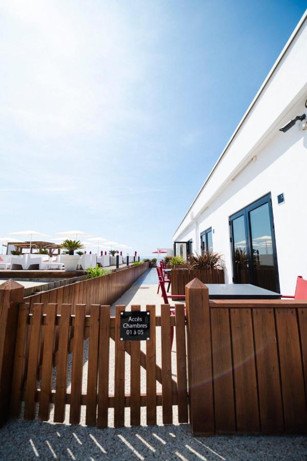Le Grand Hotel De La Plage Biscarrosse-Plage Esterno foto